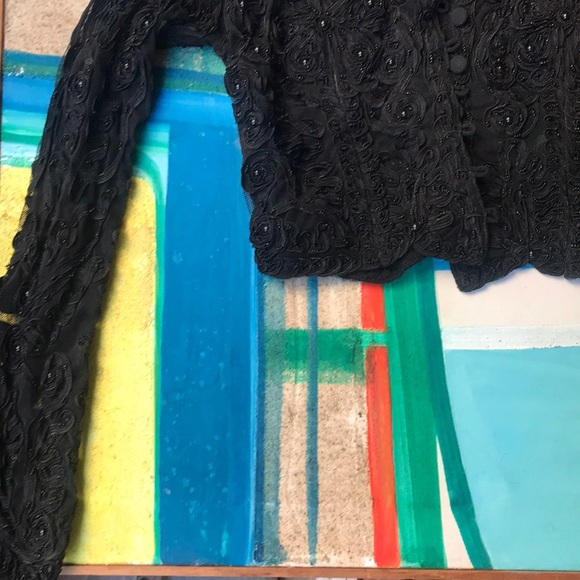 Bebe Intricate Beaded Jacket - Picture 4 of 5